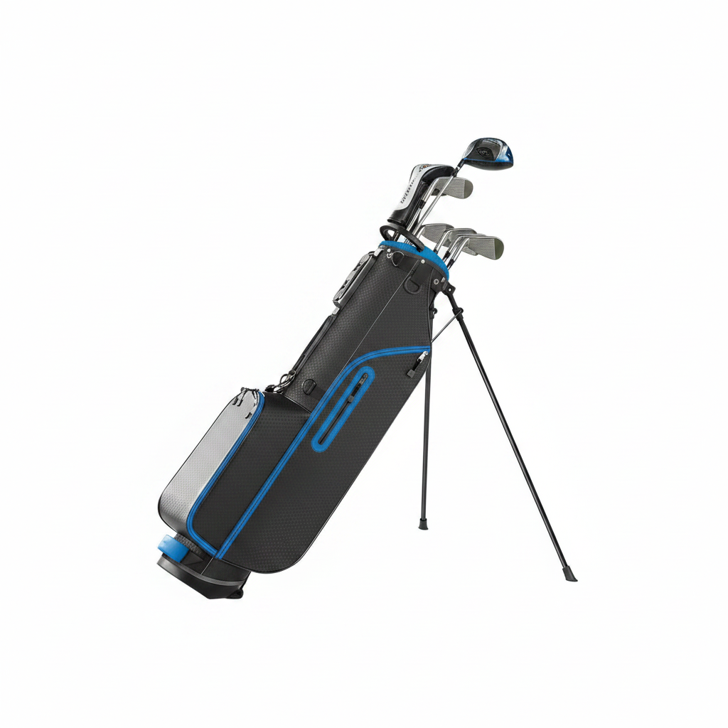 7 Pieces Golf Clubs Set for Men & Women - Complete Mens Golf Clubs Full Set Right/Left Handed Includes Stand Bag with Rain Hood, 1# Driver, 5# Hybrid, 7# PW# Irons and Putter