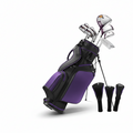 Golf Clubs Womens Golf Clubs 8 Pieces Golf Club Set with Head Cover Stand Bag Includes #1 Driver & #3 Fairway Wood & #4 Hybrid & #7#8#9#P Irons